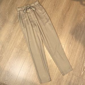 Shinestar Highwaist Paperbag Pants